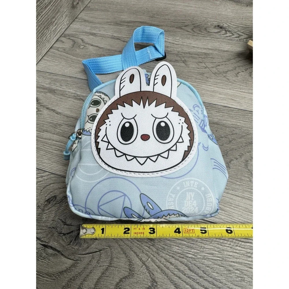 Kids Cartoon Monsters  Mini Crossbody Chest Bag Monster Blue